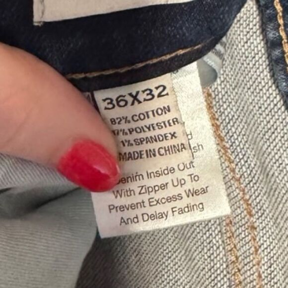 Athleta Men's Dark Blue Slim Jeans - Picture 3 of 11